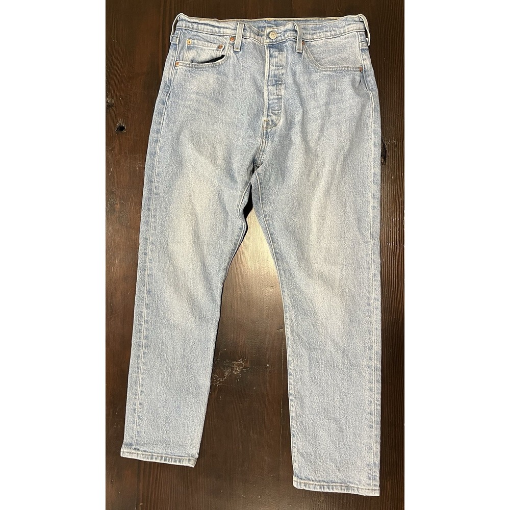 Levi's 501 Skinny Jeans Tango Light Womens 32x28 High Waisted Classic Premium